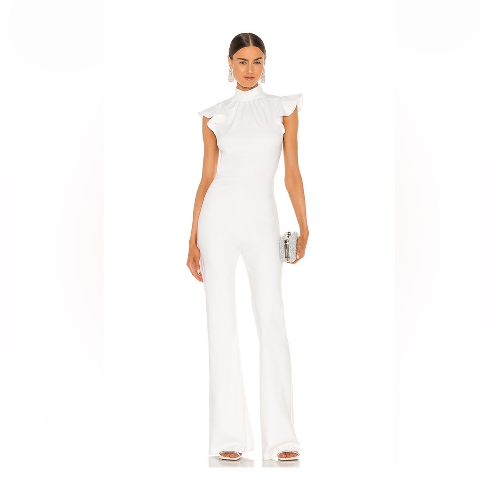 Amanda UpRichard white jumpsuit
